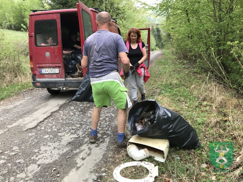 Vyčistime si Terchovú - brigáda 2018-9