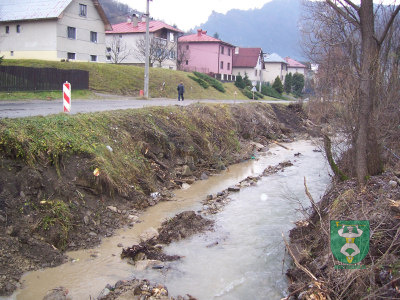 Regulácia potoka u Holúbkov 5